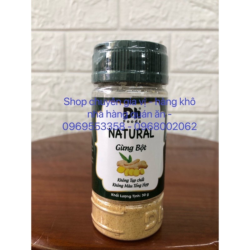 [FREESHIP - GIÁ SỈ] BỘT GỪNG DH FOODS NATURAL 30G
