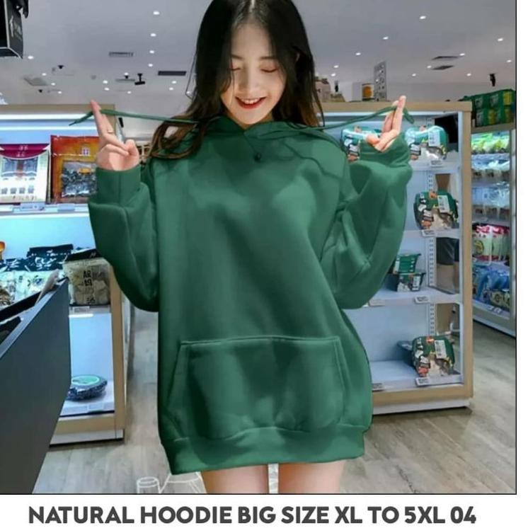 Áo Hoodie Trơn Chất Lượng Cao Size Lớn Xxl Xxxl Xxxxl Cho Nam