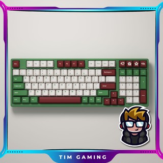 Bàn phím cơ AKKO 3098 DS Matcha Red Bean