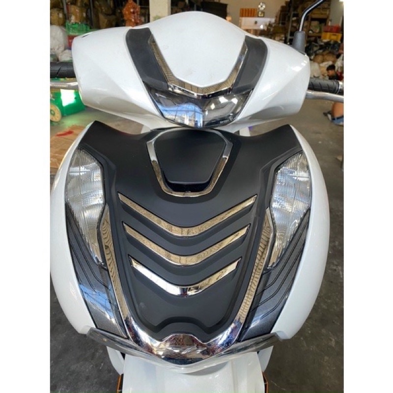 Mặt Nạ SH350 2022 Kiểu 3 Sọc Xi