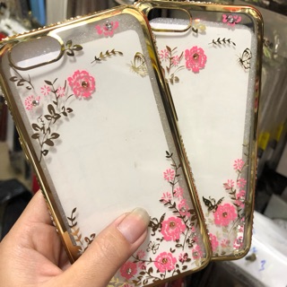 Ốp lưng oppo A71 hoa hồng