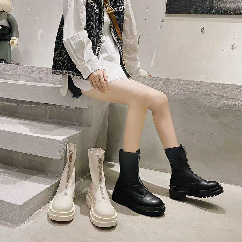 order_giày boot nữ ulzzang mèm ảnh thật ở cuối. | BigBuy360 - bigbuy360.vn