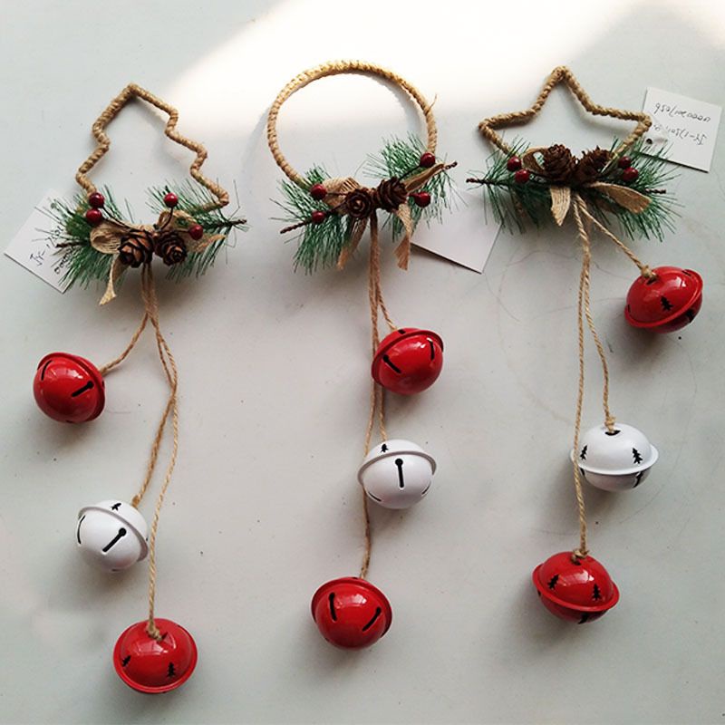 Vòng chuông lục lạc Phong cách hàn quốc trang trí noel cây thông