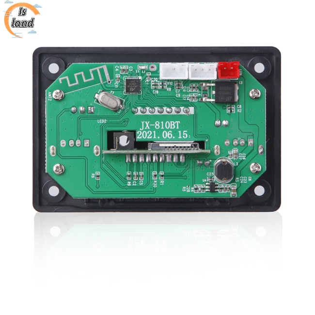 Bảng Mạch Giải Mã Bluetooth 5.0 Mp3 12v Hỗ Trợ Gọi Điện Thoại Tf Usb Fm Jx-810bt Kèm Điều Khiển Từ Xa