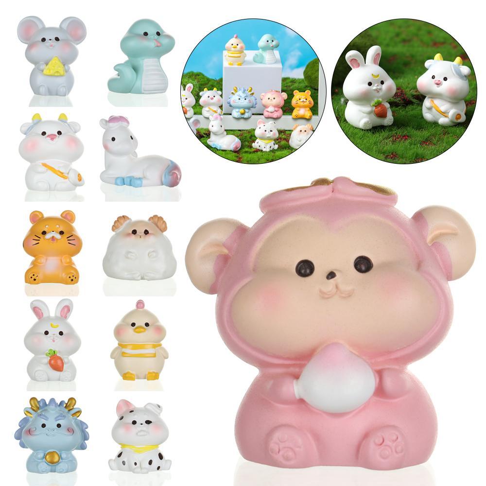 Đồ trang trí Chú Hổ Mini Trang Trí Tiểu Cảnh DIY