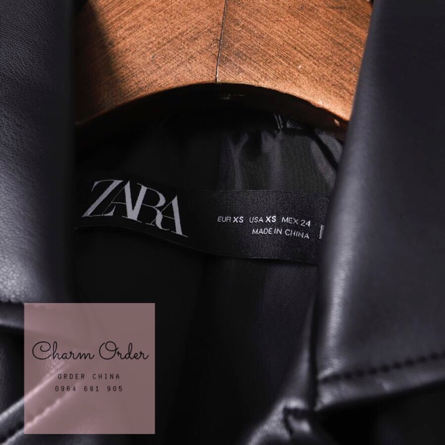 [Sale sập sàn] [Sẵn hàng màu đen Đủ Size ] Áo da zara xuất khẩu - Video/ ảnh thật hàng về | BigBuy360 - bigbuy360.vn