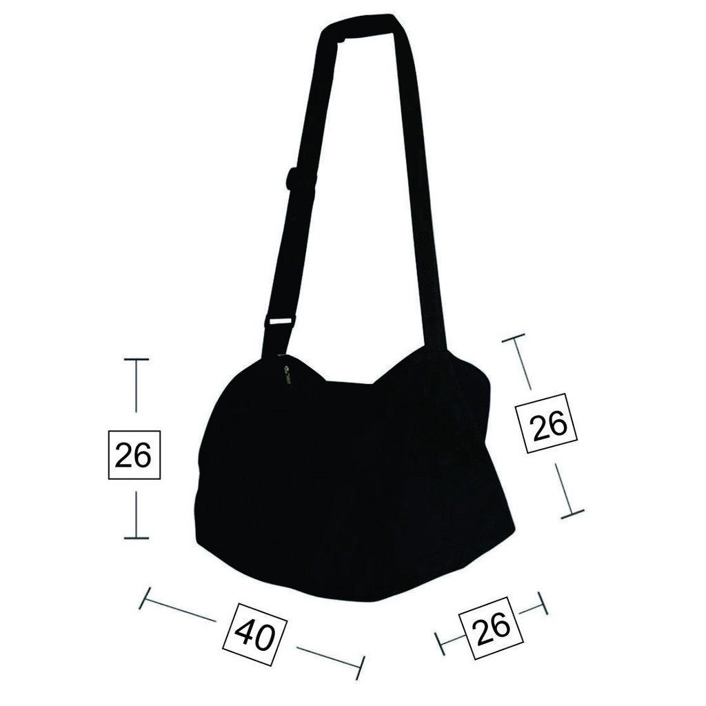 Túi đeo chéo HAZIN trơn cao cấp đi học đi chơi đựng vừa khổ a4 phong cách unisex phù hợp cả nam và nữ HZM07