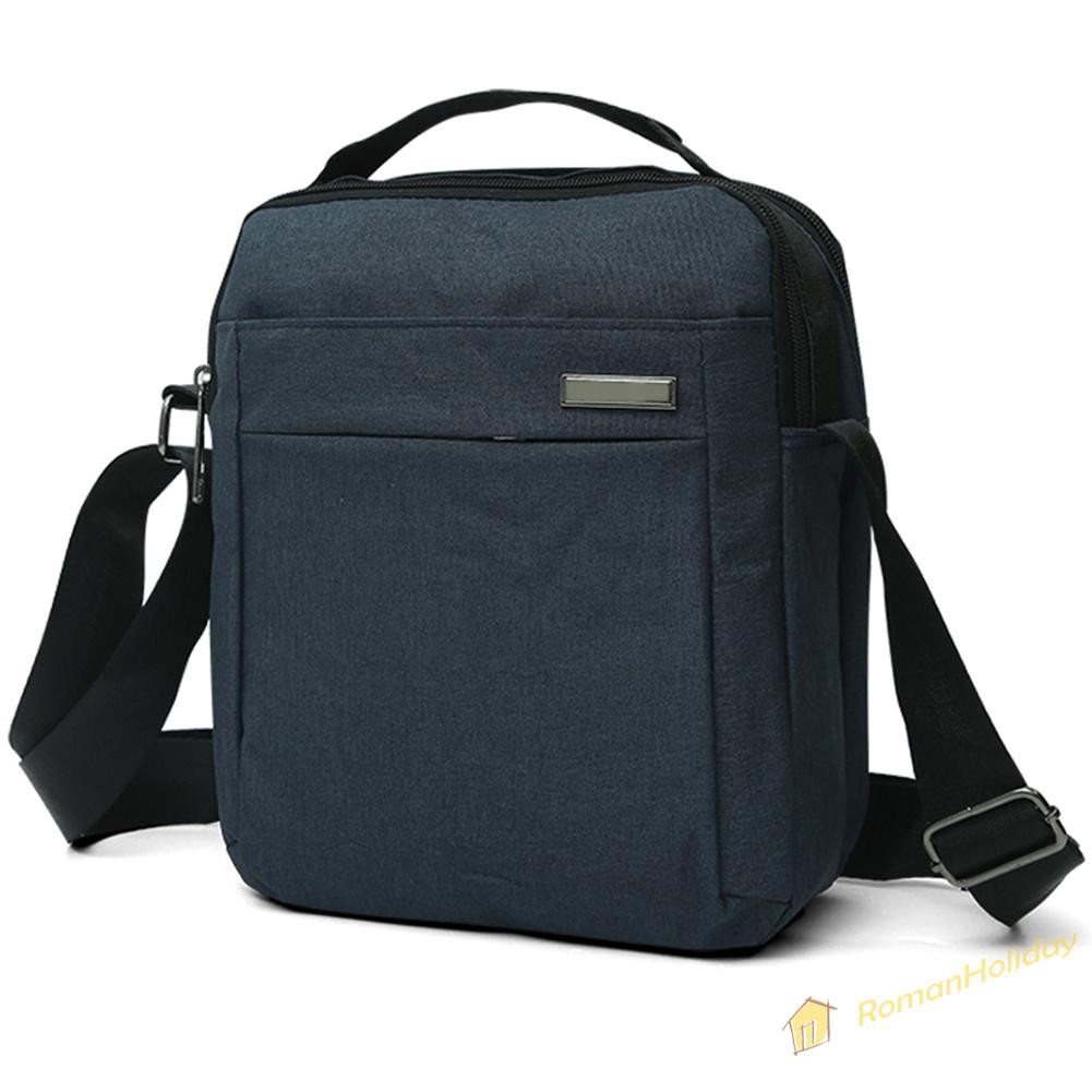 【On Sale】Synthetic Linen Men's Business Bag Travel Cool Crossbody Bag Shoulder Bag