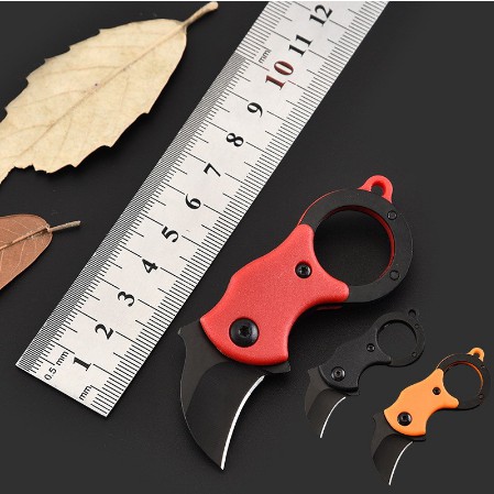 Karambit Siêu Nhò Gọn - Treo Chìa Khóa - Tặng Kèm Dây Đeo.