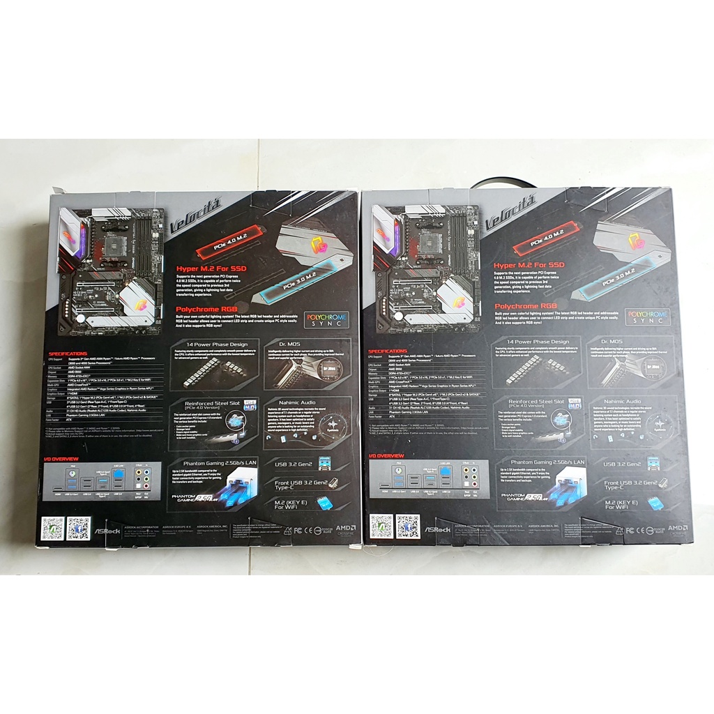 Bo Mạch Chủ Asrock B550 PG Velocita