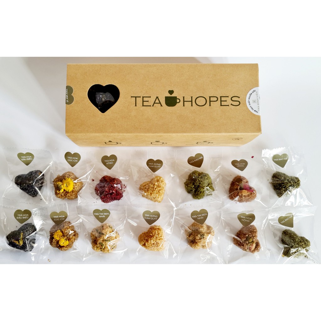 Tea Hopes - Trà viên hoa thảo mộc mix 8 vị - 190g | BigBuy360 - bigbuy360.vn