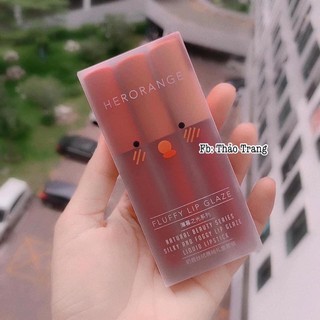 [ORDER] SET SON FLUFFY LIP GLAZE sẵn 2set