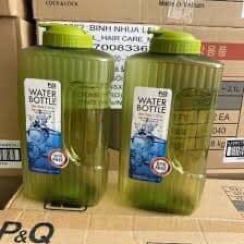 COMBO 2 BÌNH ĐỰNG NƯỚC WATER BOTTLE -P00052  BPA FREE