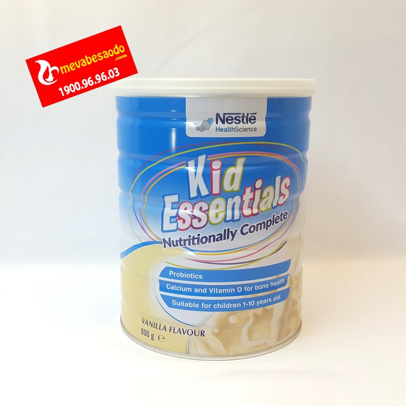 Sữa Kid Essentials Nestle Úc 800g
