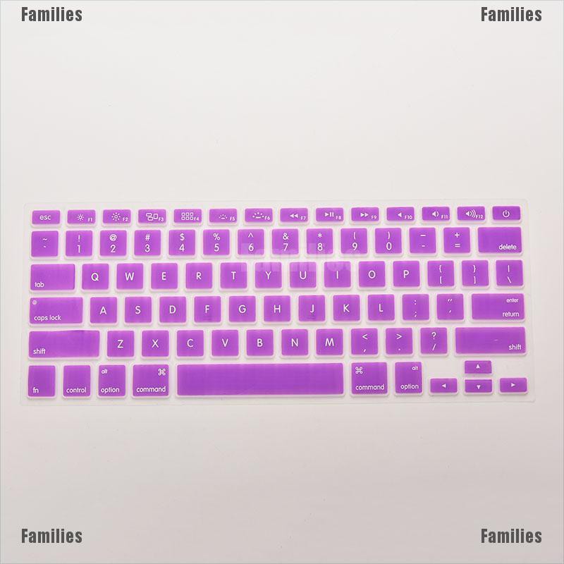 Bao Da Bàn Phím Families Silicone Cho Macbook Air Pro 13 "15" 17 "inch