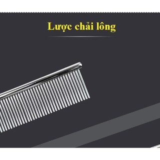 Lược Inox chải lông chó mèo