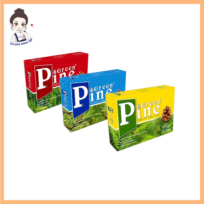 Giấy A4 Green Pine vàng ĐL 60 nguồn hàng giá rẻ