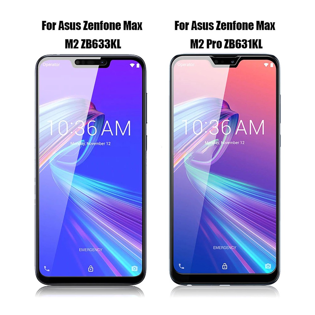 Miếng Dán Kính Cường Lực Full Màn 9D Cho Asus Zenfone Max Pro M2 - Đen