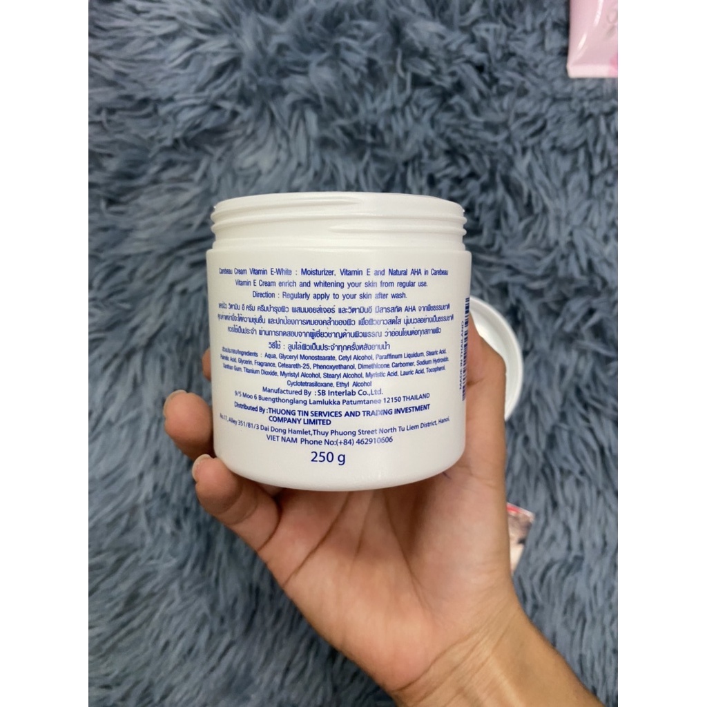 KEM MASSAGE VITAMIN E WHITE 250ML
