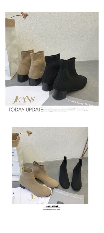 Bốt len cổ ngắn kèm ảnh thật ạh, sẵn 38,39 ah | BigBuy360 - bigbuy360.vn