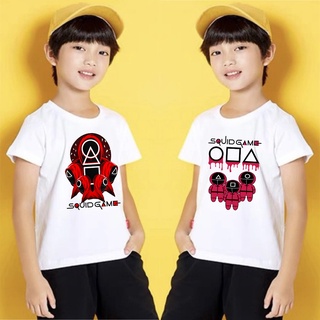 Áo squid game trò chơi con mực cực hot trend cho bé trai bé gái