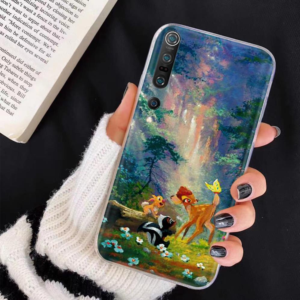 Ốp điện thoại trong suốt hình Bambi và Thumper cho OPPO RENO 10X ZOOM 4 SE 4Z 4F 2Z 2F LITE 3 2 PRO