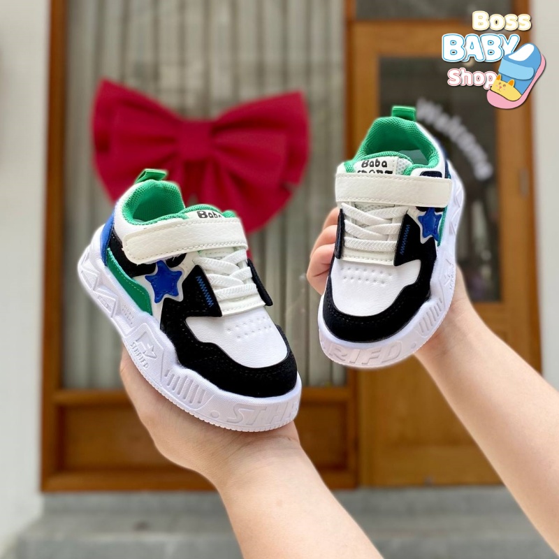 Giày Thể Thao Cho Bé Trai Bé Gái Từ 1 - 6 Tuổi Phong Cách Thời Trang Nhẹ Êm Kháng Khuẩn (906)