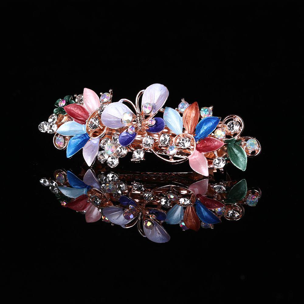 Kẹp Tóc Hoa Nhựa Mới MIHAN1