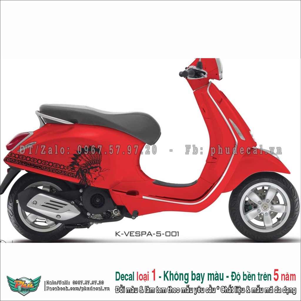 Tem rời Vespa đỏ (2)