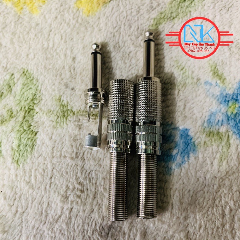JACK 6.3mm mono chống gấp dây