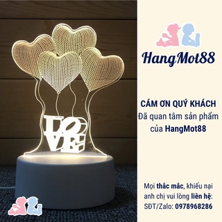 Đèn ngủ cute 3d led để bàn anime