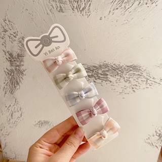 Set kẹp tóc nơ ca rô