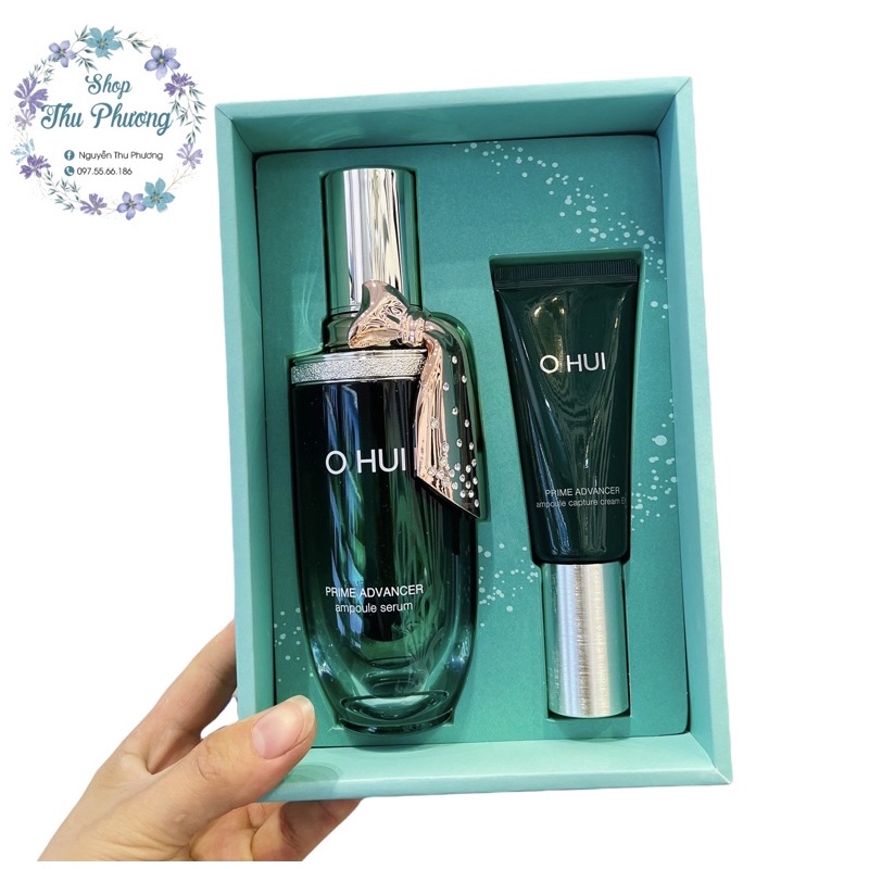 Bộ tinh chất căng bóng chống lão hóa Ohui Prime Ampoule Serum