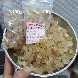 100g mủ trôm nấu nước uống thanh mát cơ thể