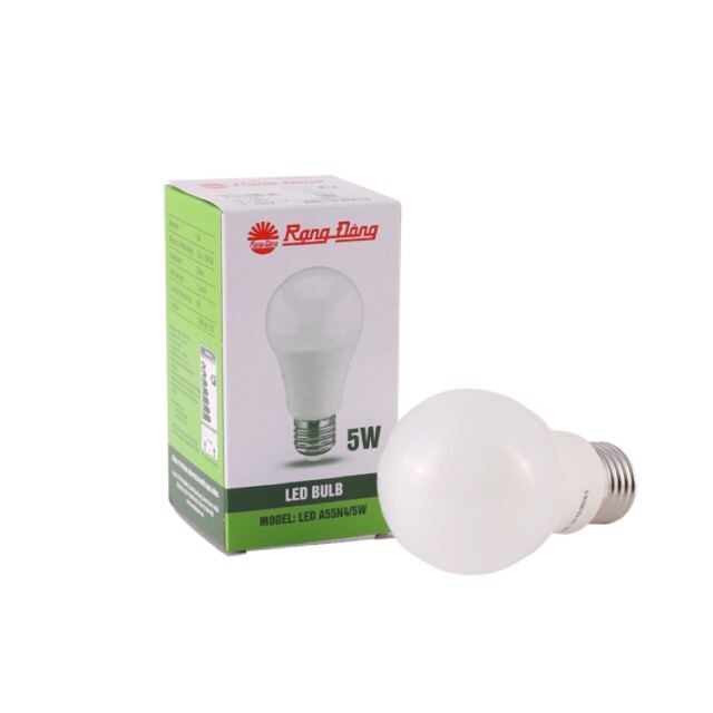 Bóng đèn Led Rạng Đông 5W ánh sáng trắng hoặc vàng