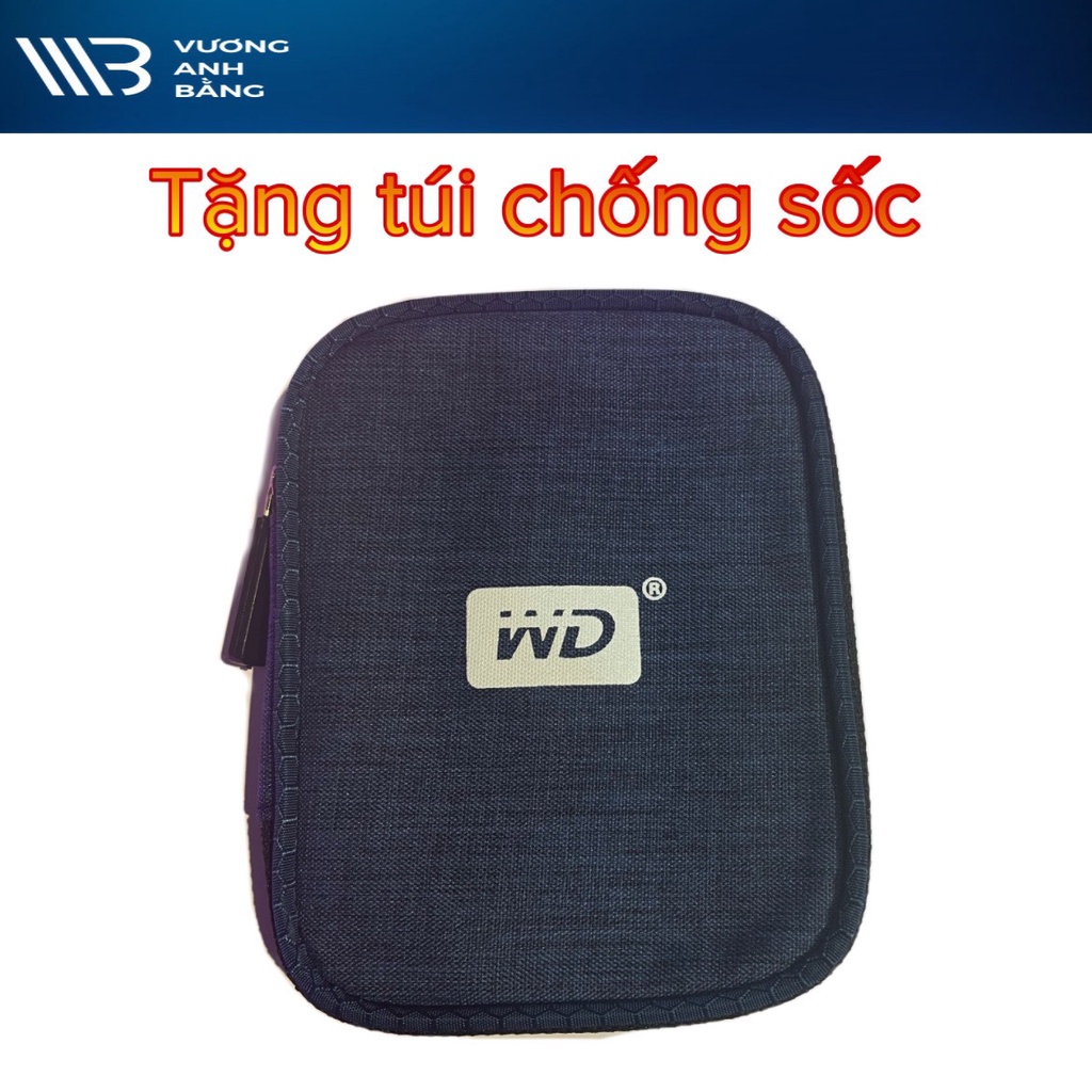 Ổ Cứng Di Động Western Digital My Passport 4TB 2.5'', 3.2 (WDBPKJ0040BBK-WESN) Đen- Hàng Chính Hãng