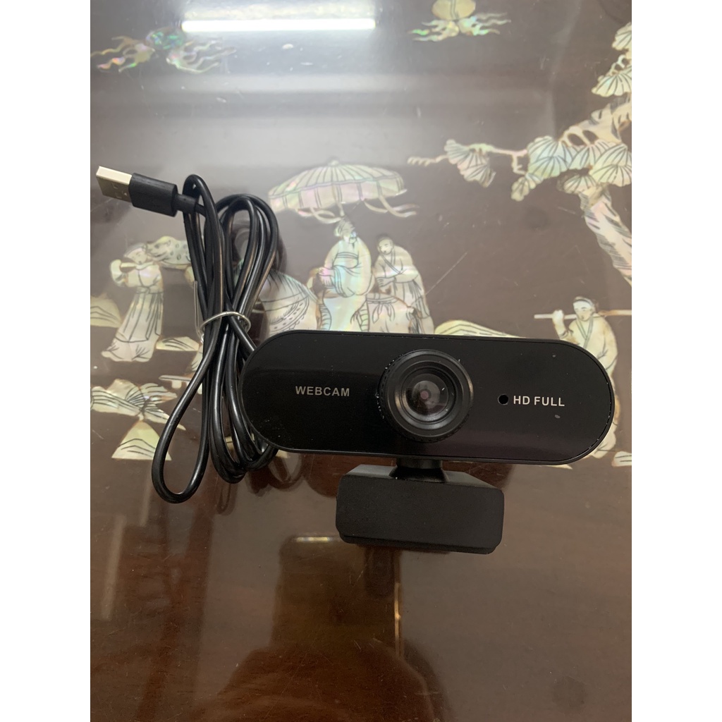 Webcam HD 1080p có Mic phục vụ học Online và làm việc trực tuyến