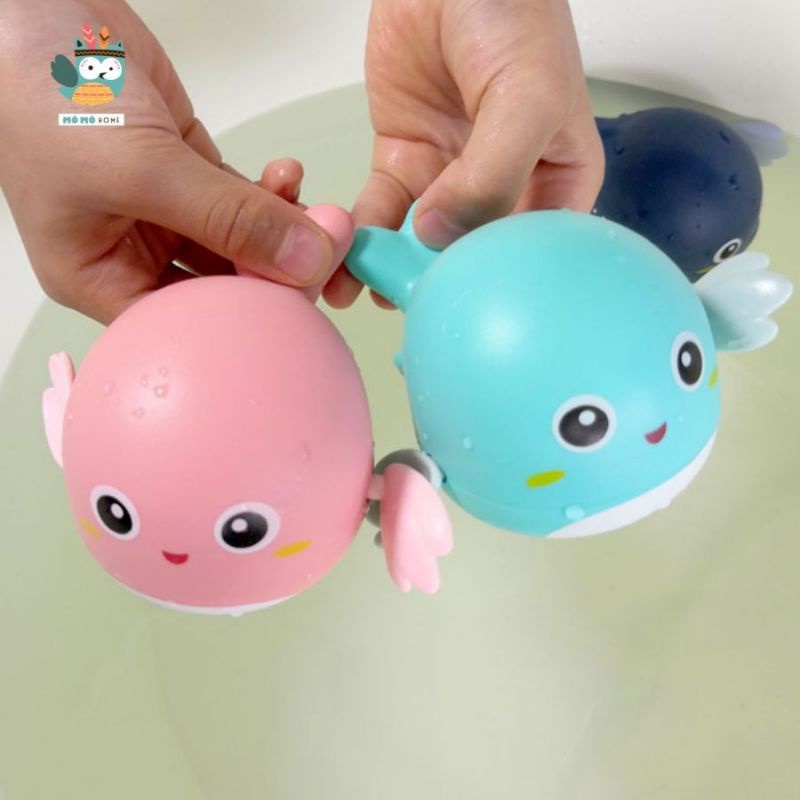 đồ chơi thả bồn tắm vặn dây cót bơi trong bồn tắm