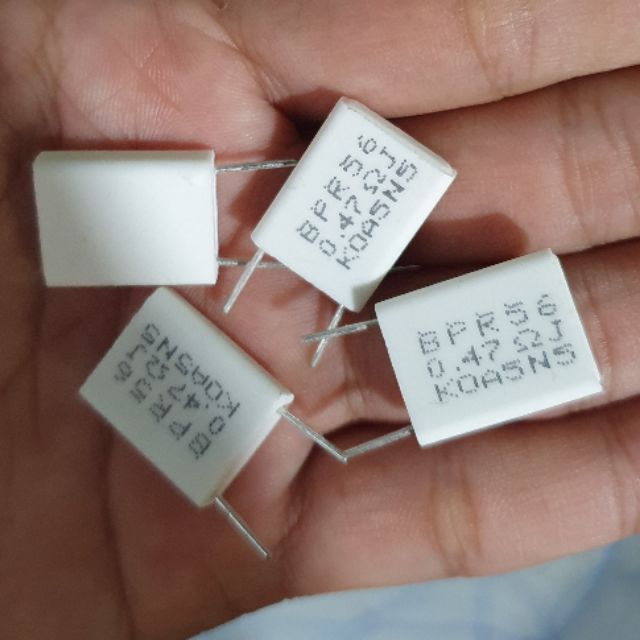 10 con trở sứ 5w 0,47 ôm chân cắm
