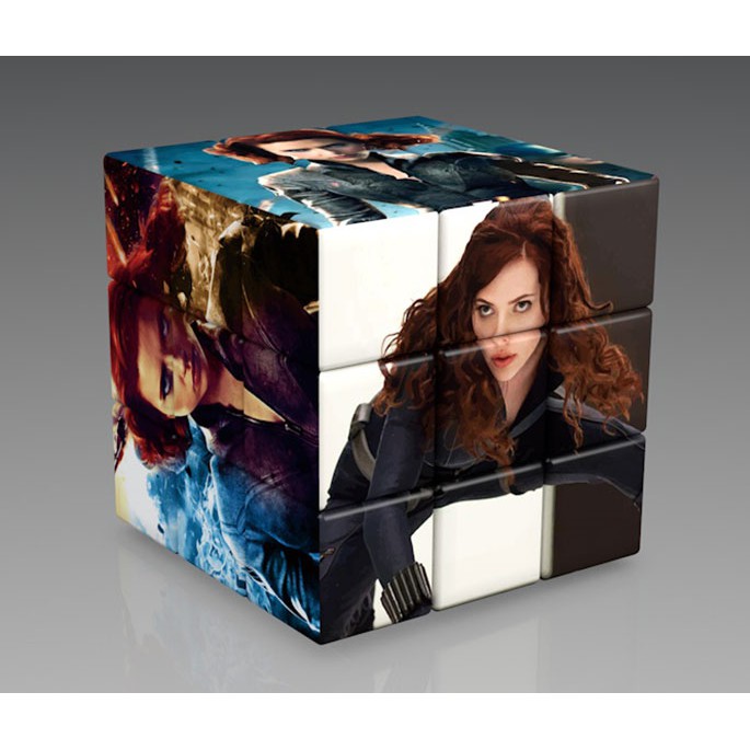 Rubik lắp ghép Marvel Black widown