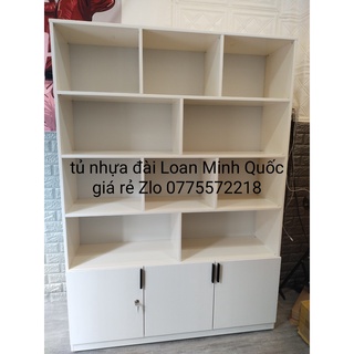 Tủ kệ trưng bày nhựa đài loan - minh quốc