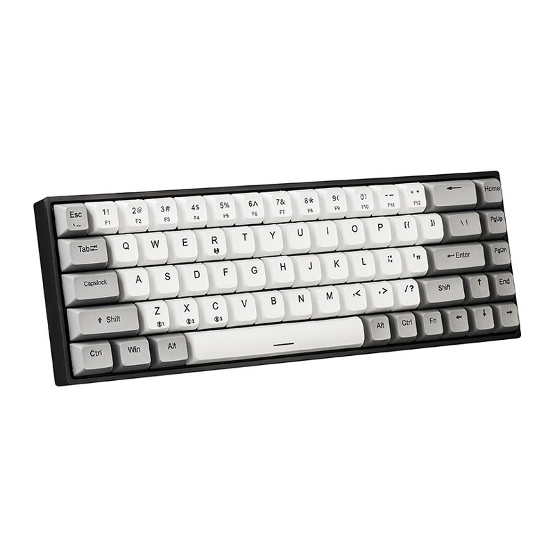 Bàn phím cơ không dây E-DRA EK368W Kailh Box/ Hotswap/ Bluetooth/ Type-C - Hàng chính hãng