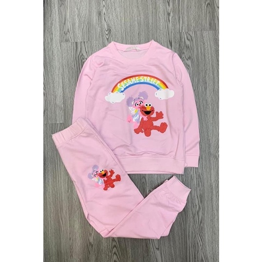 Bộ nỉ bé gái H/M