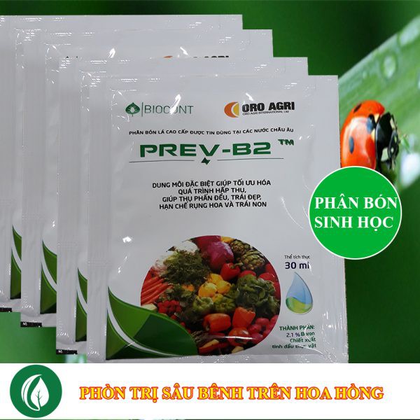 PHÂN HỮU CƠ B2 DÀNH CHO HOA HỒNG 30ml