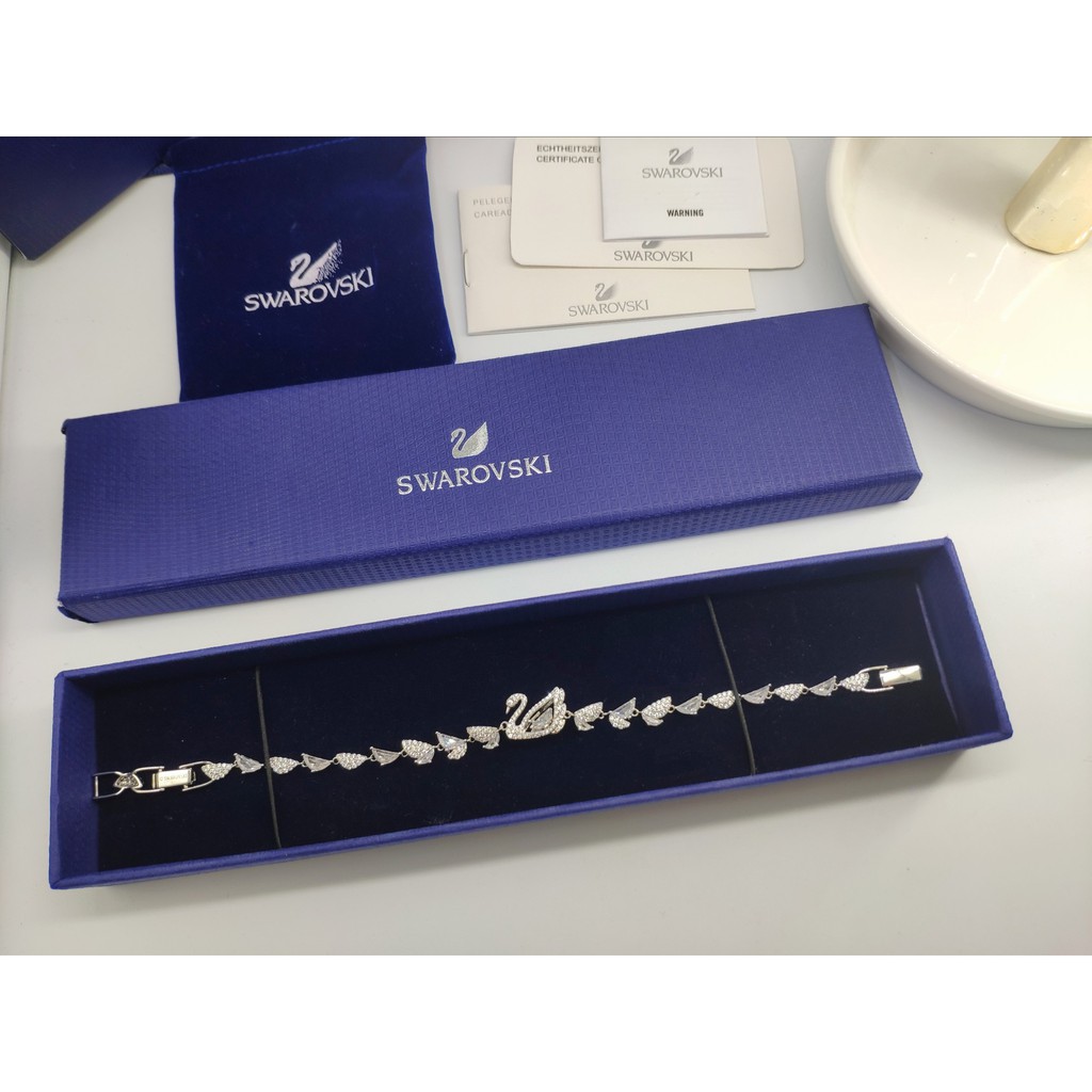 Vòng đeo tay phối thiên nga thời trang cao cấp cho nữ