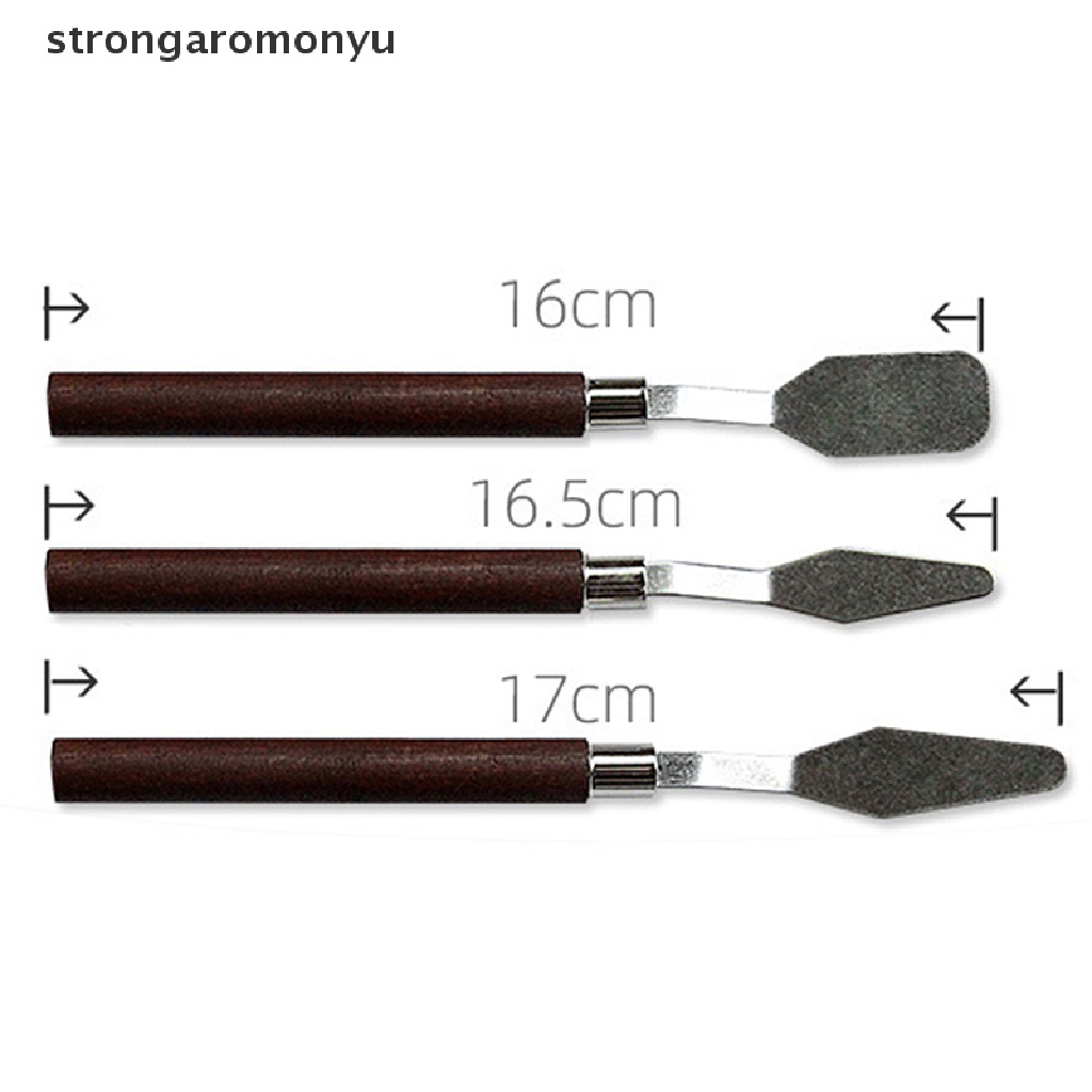 Set 3 Dao Và Bảng Pha Màu Vẽ Nghệ Thuật