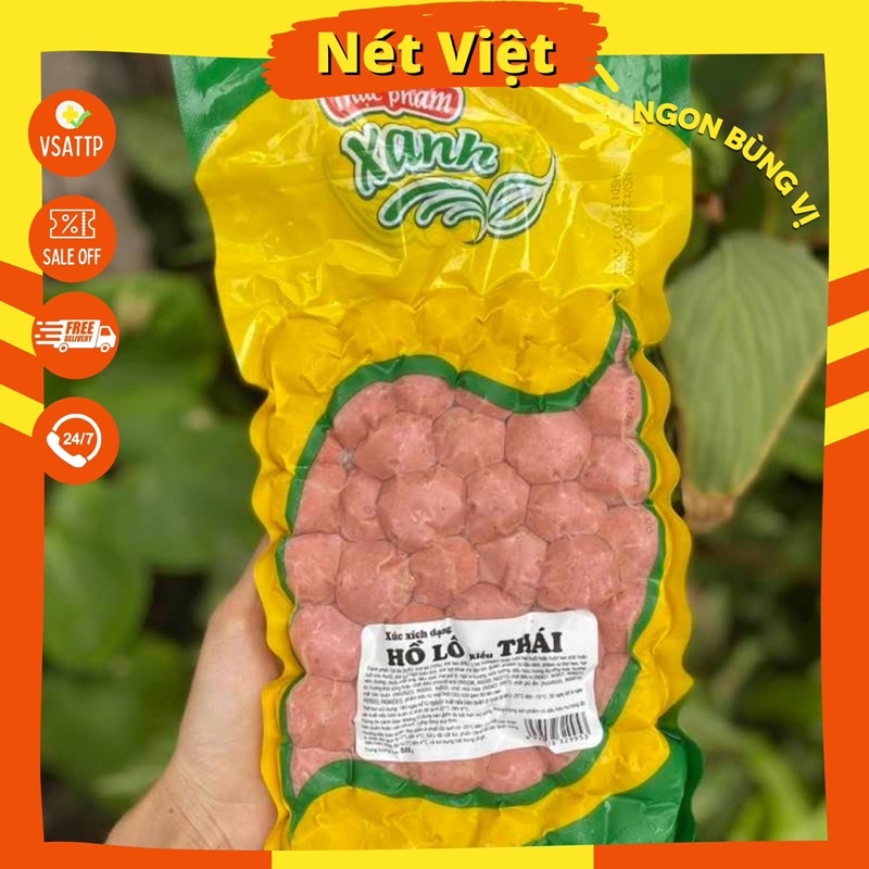 Hồ lô Thái, xúc xích hồ lô kiểu thái gói 500g