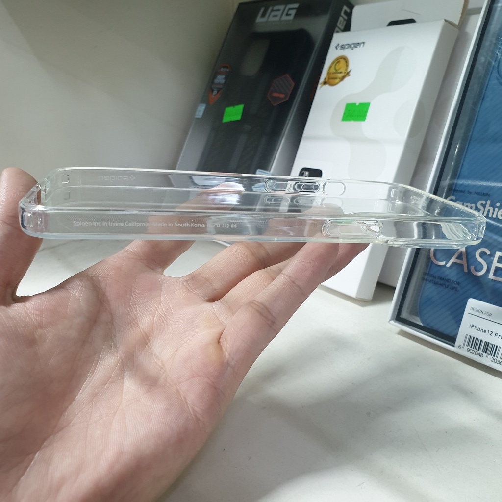 Ốp lưng IP 12 Pro Max / 12 / 12 Pro / 12 Mini Spigen Liquid Crystal