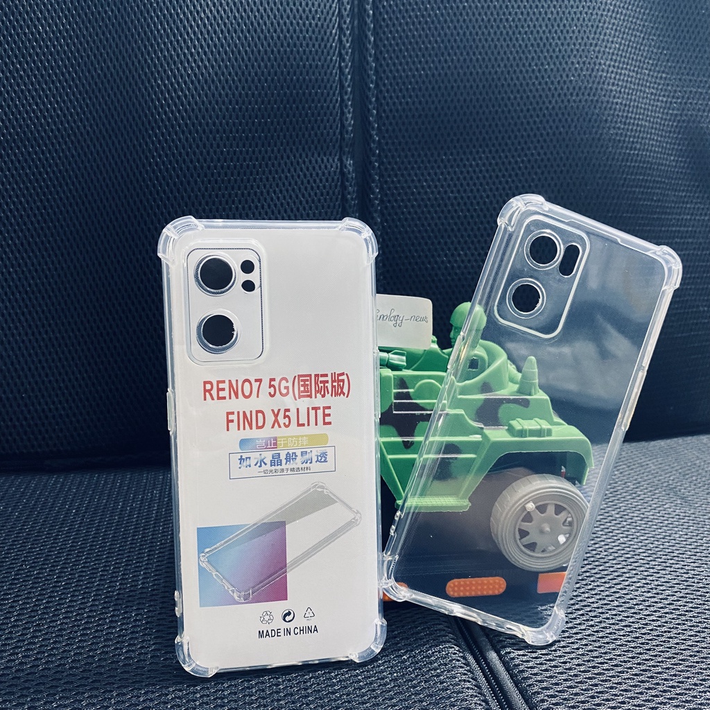 Ốp lưng chống sốc OPPO Reno 7 4G 5G/ Reno 7Z 5G/8 8z dẻo trong suốt cao cấp bo 4 góc chống va đập bảo vệ camera