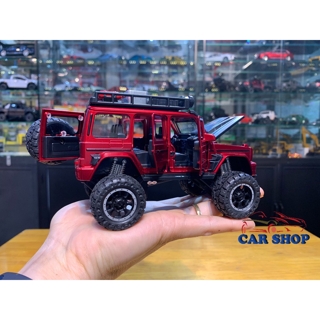 Mô hình xe Mercedes-Benz G700 Brabus OFFROAD tỉ lệ 1:32 Double Horses